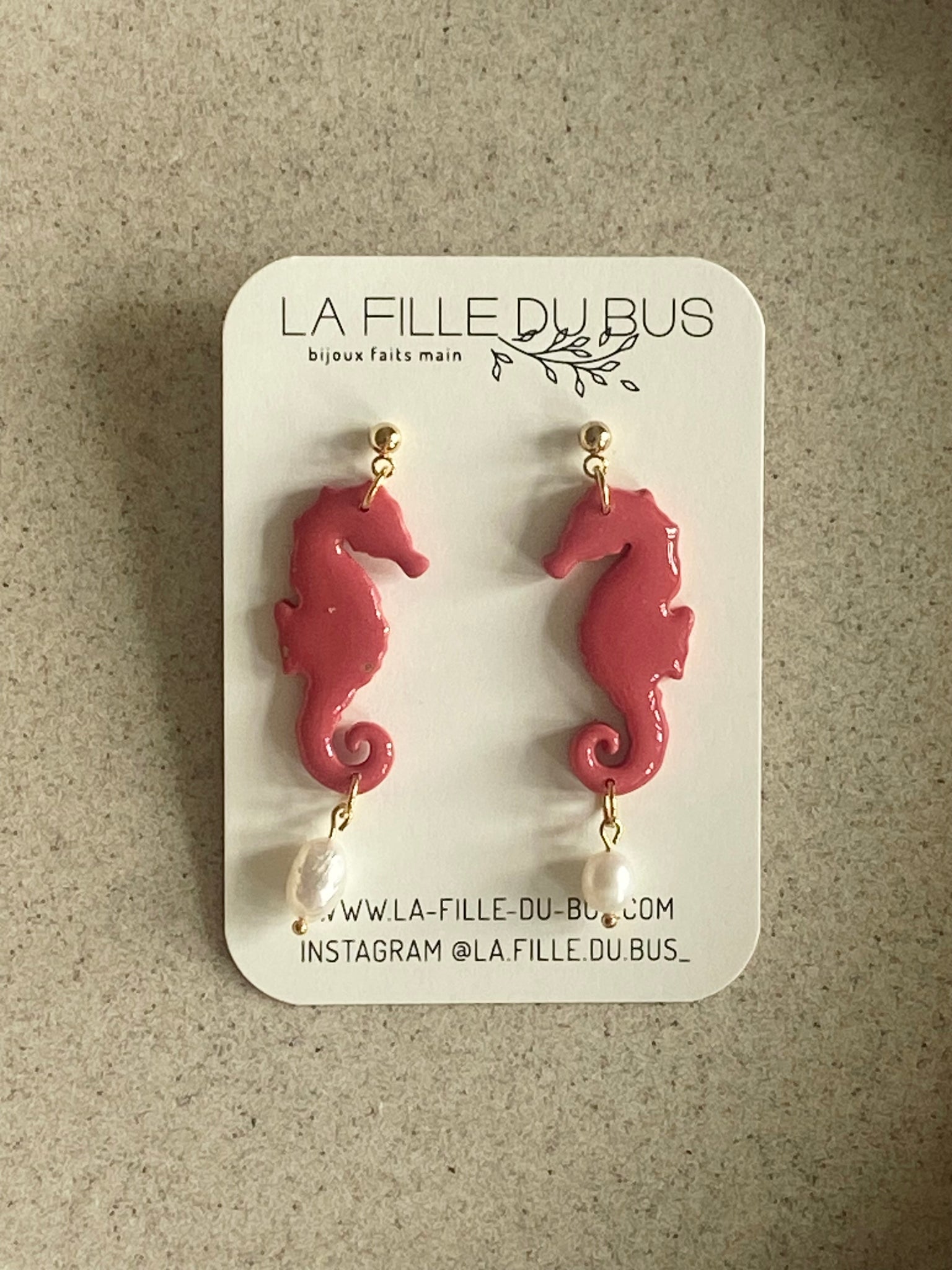 Hippocampes Corail
